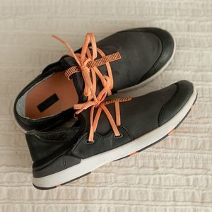 Women’s OluKai Miki Li’ Pavement/Black Quick-Drying Outdoor‎ Shoes size 8.5